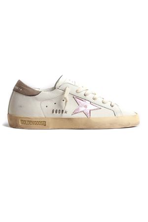 Super Star sneaker in white nappa leather GOLDEN GOOSE | GWF00101F00406511373